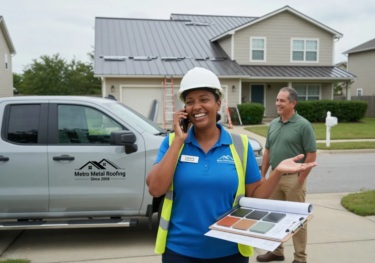 Storm Damage Metal Roof Repair in Lawton, IA